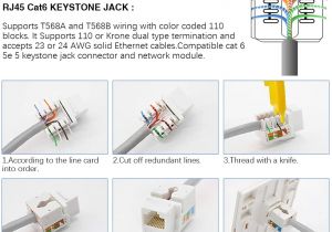 Keystone Jack Cat6 Wiring Diagram Cat6 Jack Wiring Pro Wiring Diagram