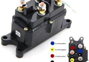 Kfi Winch Contactor Wiring Diagram 12v 250a Winch solenoid Relay Contactor Thumb Truck for atv Utv 4a 4 Vehicles