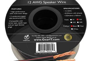 Kicker Rca Converter Wiring Diagram 12awg Speaker Wire Gearit Pro Series 12 Awg Gauge Speaker Wire Cable 100 Feet 30 48 Meters Great Use for Home theater Speakers and Car Speakers