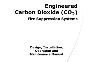 Kidde Fire Suppression System Wiring Diagram Engineered Carbon Dioxide Co2 Fire Suppression Systems