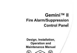 Kidde Fire Suppression System Wiring Diagram Gemini Ii Operating Instructions 06 235975