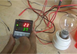 Kiln Controller Wiring Diagram How to Make Connection Of Temperature Controller Relay Youtube
