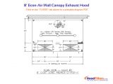 Kitchen Exhaust Hood Wiring Diagram 8 Type 1 Commercial Kitchen Hood and Fan System
