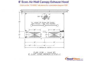 Kitchen Exhaust Hood Wiring Diagram 8 Type 1 Commercial Kitchen Hood and Fan System