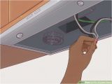 Kitchen Exhaust Hood Wiring Diagram How to Fit A Cooker Hood with Pictures Wikihow