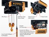 Kito Electric Chain Hoist Wiring Diagram Technicalcharacteristicsi Ryli Hoistsi Productsi Kito Corporation