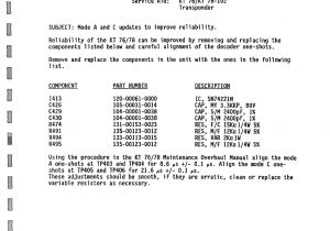 Kma 24h Wiring Diagram Kt 76 78 Transponder Installation Manual 006 Pages 1 27 Text Kma 24h Wiring Diagram Kt 76 78 Transponder Installation Manual 006 Pages 1 27 Text