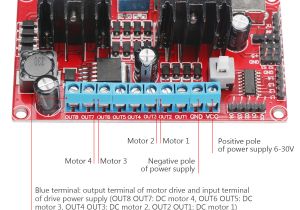 L298n Wiring Diagram L298n V3 Dc Stepper Motor Driver Module Driver Integrated Four Motor