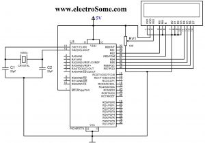 Lcd Display Wiring Diagram Interfacing Lcd with Pic Microcontroller Hi Tech C