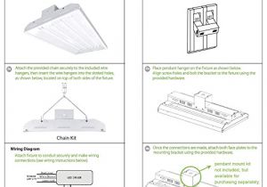 Led High Bay Light Wiring Diagram Led High Bay Light 1 Pack Ul Warehouse 29500lm High Bay Led
