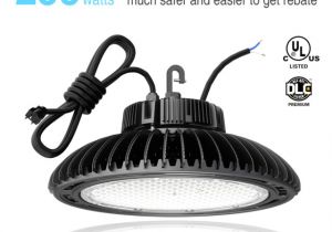 Led High Bay Light Wiring Diagram Led High Bay Lights 200w 28000lm Dimmable Led Ufo High Bay Warehouse Lighting