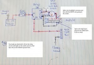 Led Light Bar Relay Wiring Diagram 605707 Wiring Diagram for Led Light Bar to High Beam