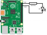 Led Push button Wiring Diagram How to Connect A Led and button to A Raspberry Pi My Hydropi