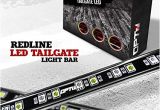 Led Tailgate Light Bar Wiring Diagram Opt7 60 Redline Led Tailgate Light Bar Tricore Led Weatherproof Rigid Aluminum No Drill Install Full Featured Reverse Running Brake Turn Signal