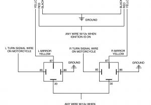 Led Turn Signal Wiring Diagram Adding Rivco Led Mirrors to A Victory Cross Country Motorcycle