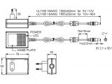 Led Wiring Diagram 12v Gst25e12 Stecker Led Netzteil 12v 2 08a Erp 2 Led Treiber Relco
