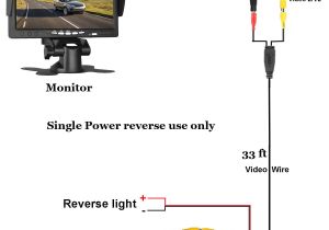 Leekooluu Backup Camera Wiring Diagram Amazon Com Leekooluu Backup Camera and 7 Monitor System for Car