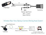 Leekooluu Backup Camera Wiring Diagram Amazon Com Pyle Wireless Backup Car Camera Rearview Mirror Monitor