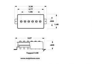 Leer Truck Cap Wiring Diagram Mojotone Humbucker Sized P 90 Pickup