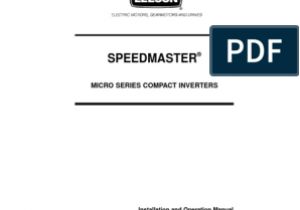 Leeson Motor Wiring Diagram Pdf Leeson Speedmaster Manual Alternating Current Electrical Leeson Motor Wiring Diagram Pdf Leeson Speedmaster Manual Alternating Current Electrical