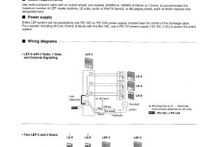 Lef 10 Wiring Diagram AiPhone Lef 5 Wiring Diagram Wiring Diagram Load