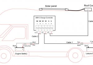 Leisure Battery Split Charge Wiring Diagram solar Panel Charge Controller On Wiring Up solar Panels Caravan