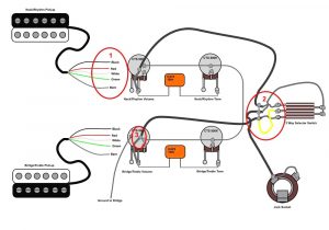 Les Paul Electric Guitar Wiring Diagram 50s Les Paul Wiring Diagram 1