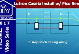Leviton 3 Way Dimmer Switch Wiring Diagram Diy 3 Way Switch Lutron Caseta Wireless Dimmer Install with No