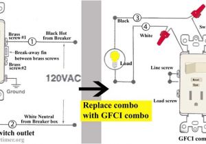 Leviton Combo Switch Wiring Diagram Wiring Diagram Further Wiring A Light Switch and Gfci Outlet