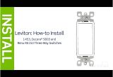 Leviton Decora 3 Way Switch Wiring Diagram 5603 Leviton Presents How to Install A Three Way Switch Youtube