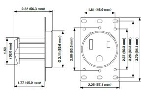 Leviton Voice Grade Jack Wiring Diagram 5374 50 Amp Nema 6 50r Flush Mtg Receptacle In Black Leviton Leviton Voice Grade Jack Wiring Diagram 5374 50 Amp Nema 6 50r Flush Mtg Receptacle In Black Leviton