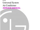 Lg Window Ac Wiring Diagram Lg Universal System Air Conditioner Service Manual Pdf