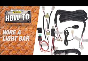 Light Bar Wiring Diagram High Beam How to Wire A Led Light Bar Supercheap Auto Youtube