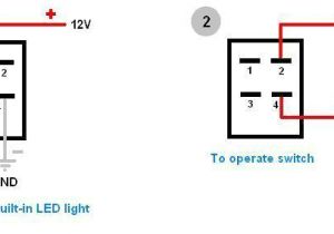 Lighted Rocker Switch Wiring Diagram 4 Prong Momentary Switch Wiring Diagrams Wiring Diagram Perfomance