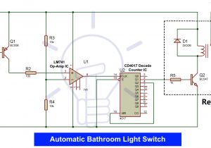 Lighting Inverter Wiring Diagram Automatic Bathroom Light Switch Circuit Diagram and Operation