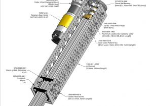 Linear Actuator Wiring Diagram Linear Actuator Kit 1120 Series 201mm Stroke 8mm Lead Gobilda