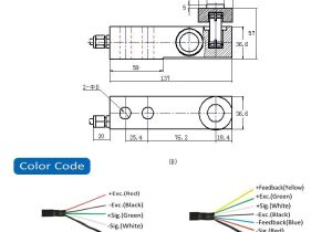 Load Cell Wiring Diagram Ssb A 5000 Shear Beam Load Cell Professional Mechanical Equipment Mro