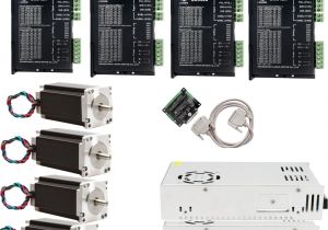 Longs Motor Wiring Diagram Stepper Motor Nema 34 878oz In 34hst9805 37b2 Driver Dm860a Peak 7 8 Longs Motor Wiring Diagram Stepper Motor Nema 34 878oz In 34hst9805 37b2 Driver Dm860a Peak 7 8
