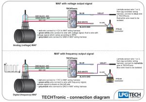 Lpg Gas Conversion Wiring Diagram Lpgtech Techtronic Maf Signals Converter for Valvetronic Systems