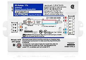 Lutron Hi Lume A Series Wiring Diagram Compact Fluorescent Ballasts Page 2 Graybar Store