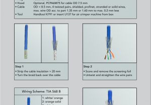 M12 to Rj45 Wiring Diagram Ps88indx Rj45 Industrial Profinet Plug 8p8c Manualzz
