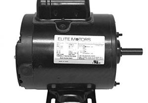 Marathon Electric Motors Wiring Diagram Amazon Com Elite 1 Hp Heavy Duty Boat Lift Motor 56 Frame
