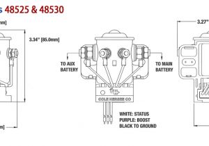 Marine Battery isolator Wiring Diagram 16v Dc Cole Hersee Smart Battery isolator 200a Bulk Pkg 48530