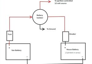 Marine Battery isolator Wiring Diagram Battery isolator Wiring Diagram with Converter Energy Low Loss