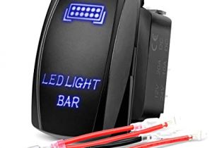 Marine Rocker Switch Wiring Diagram Amazon Com Nilight Ni Rs081 Bar Rocker 5pin Laser On Off Led Light