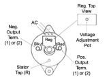 Marine Voltage Regulator Wiring Diagram Prestolite Leece Neville