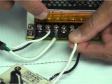 Meanwell Power Supply Wiring Diagram Led Strip Connecting the Led Power Supply and Led Dimmer