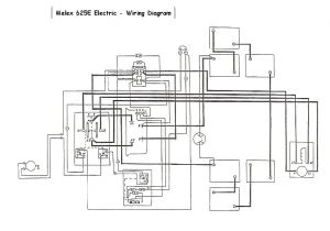 Melex Golf Cart Battery Wiring Diagram Melex 625e Wiring Diagram Wiring Diagrams Second