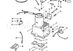 Mercury Outboard Power Trim Wiring Diagram Power Trim Components with Circuit Breaker and Fuse 1980 Mercury