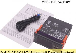 Mh1210 Wiring Diagram Us 10 37 25 Off thermostat Ac90v 110 220 250v thermometer Aquarium thermal Regulator Incubator Temperature Controller 50 110 Celsius Degree In